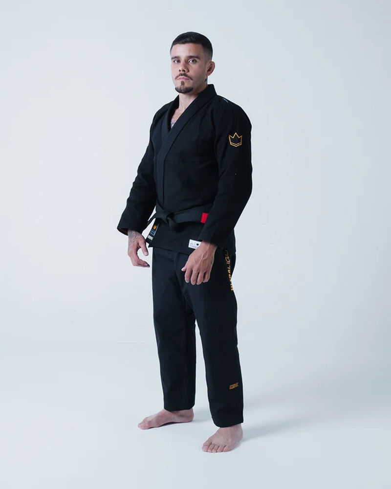 Kingz Leandro Lo Legends Never Die Respect BJJ Gi - black